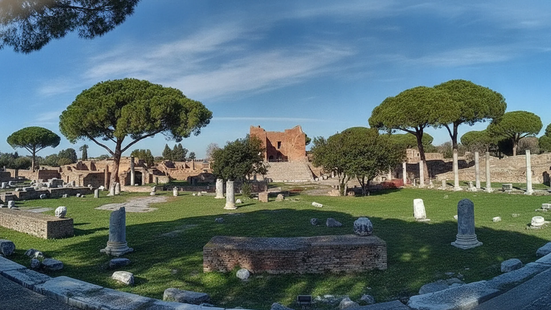 Borgo di Ostia Antica e Scavi Archeologici di Ostia Antica — Roma (Lazio)